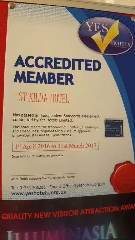 St Kildas, Blackpool Central المظهر الخارجي الصورة